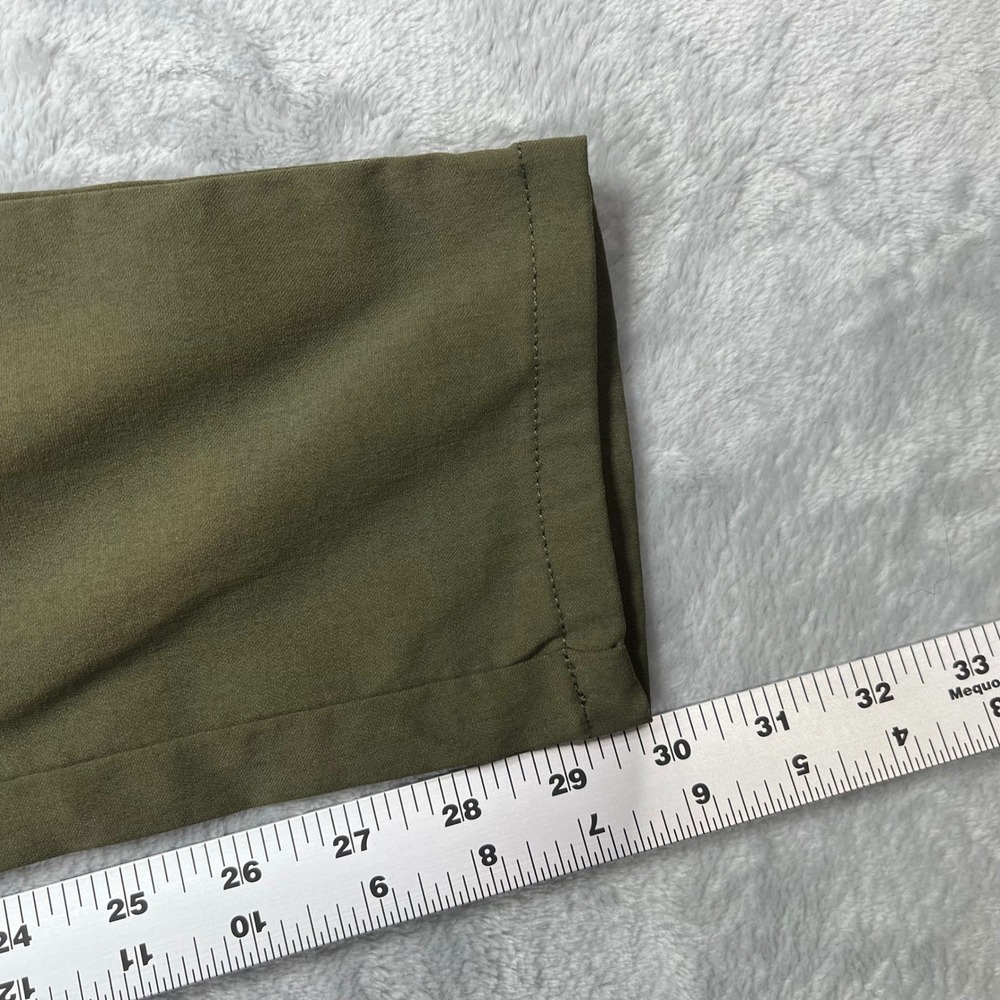 Prana Women Olive Green Cargo Pants Slim Fit Outdoor Hiking Size 6 - Picture 5 of 8